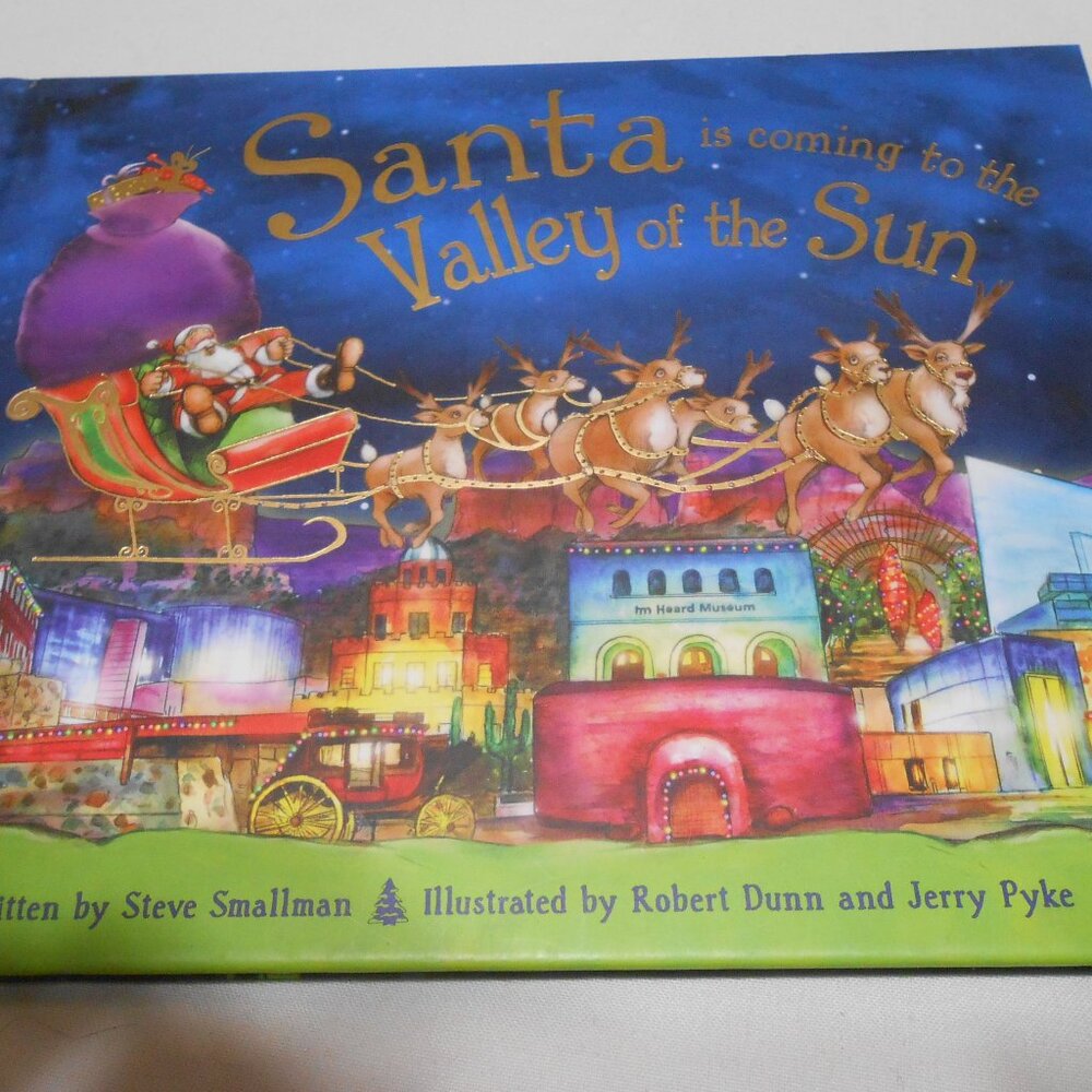 NEW Santa is coming to the Valley of the Sun HC Book 2015 Stocking stuffer 📘🎁
